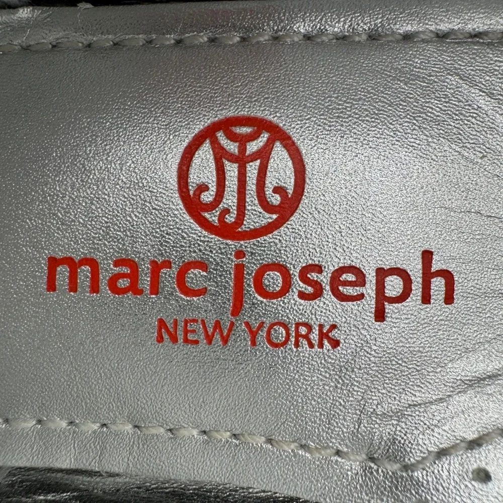 Marc Joseph New‎ York Cypress Hill Driving Loafers Womens 8 Snake Leather Luxury
